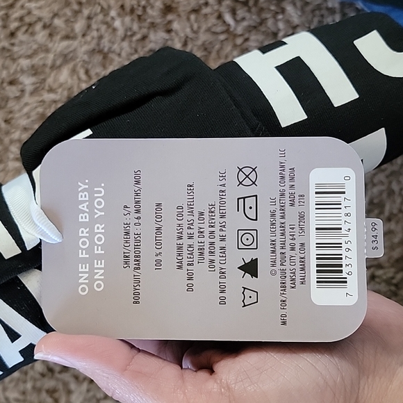 Diaper Changer T-Shirt & Baby Onesie - Picture 3 of 3